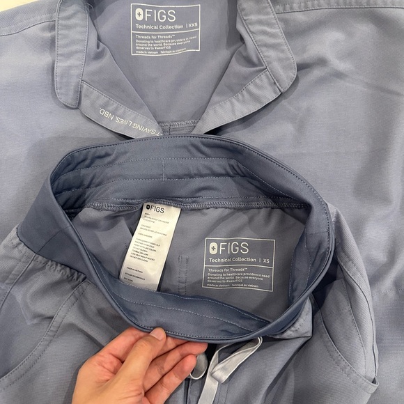 Figs Vapor Blue Rafaela and Yola Scrubs set - Picture 4 of 8